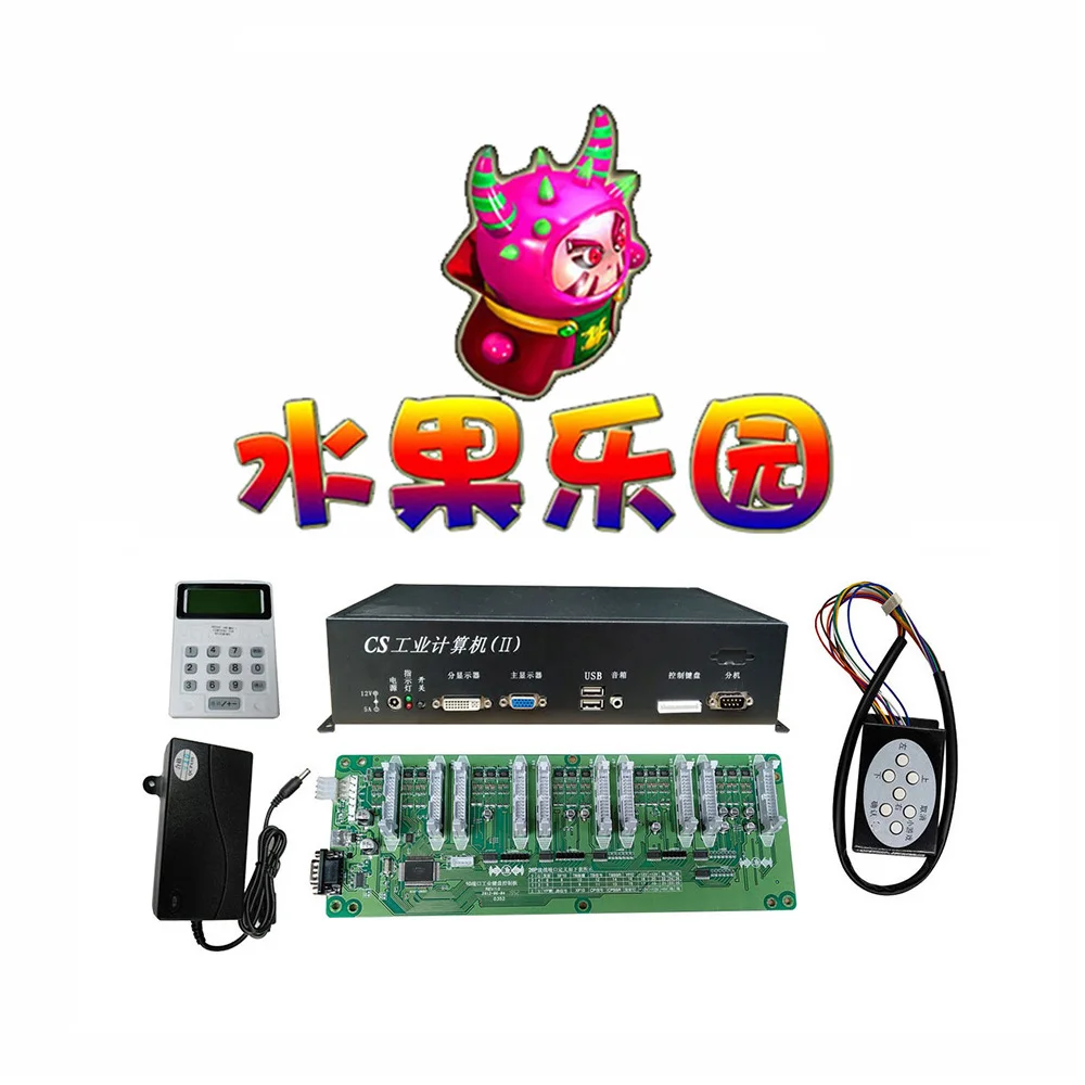 Popolare Fruit Paradise Fishing Game Table Machine Accessori Arcade Amusement Fish Hunter Videogiochi Machine Host