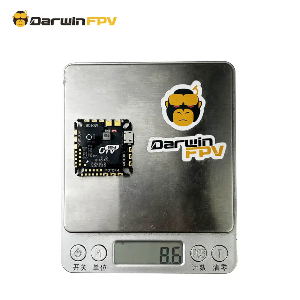 DarwinFPV F435 45A AM32 AIO Flight Controller Stack FPV
