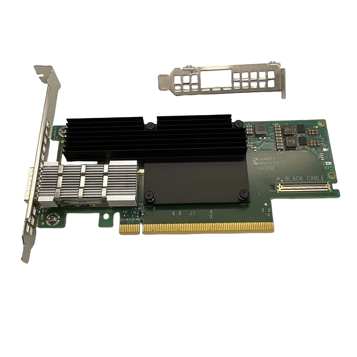 MCX653105A-HDAT Mellanox ConnectX-6 MCX653105A-HDAT Mellanox ConnectX-6 1Po 1포트 HDR 100/200GbE QSFP56 어댑터, 상태 양호