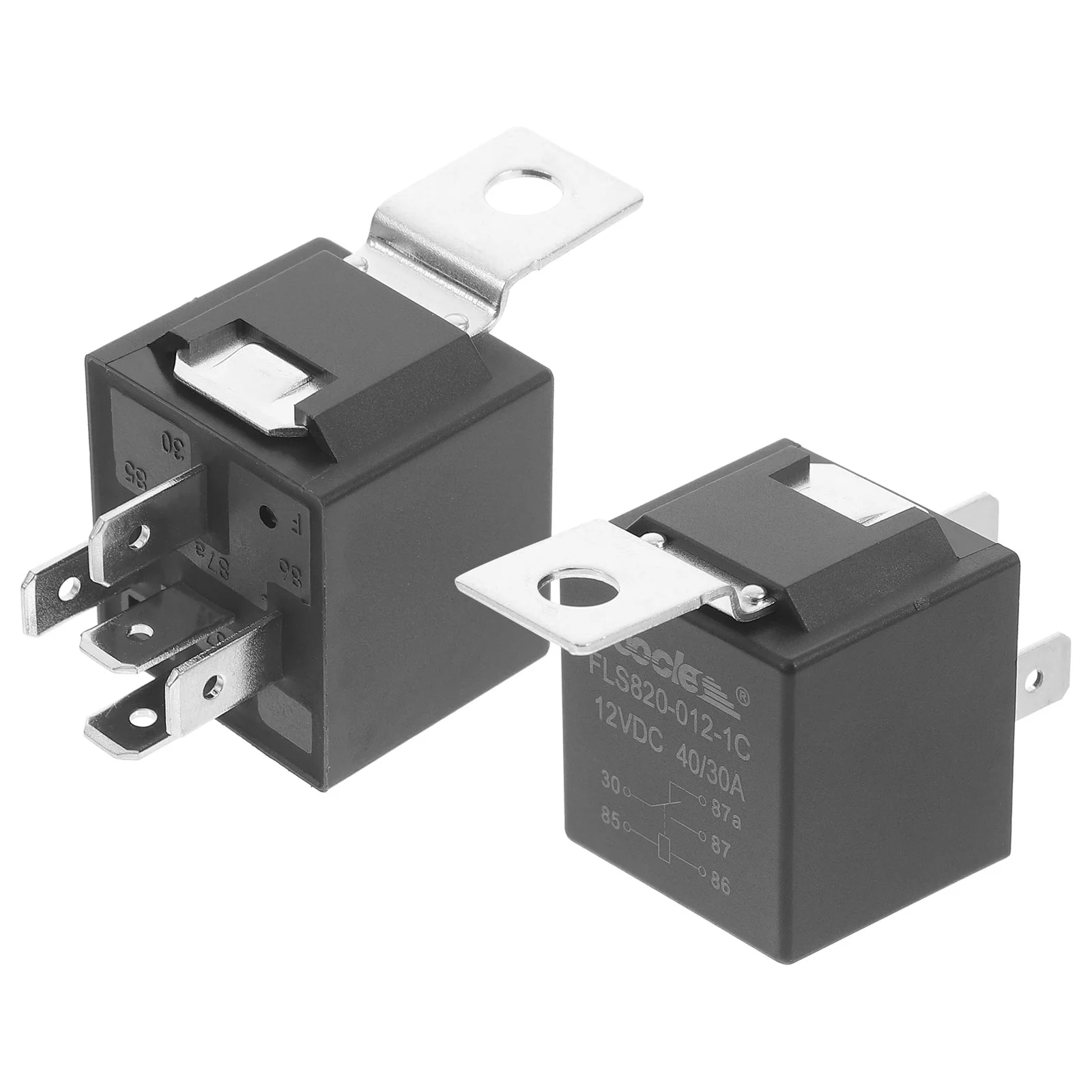 

2pcs Automotive Relay Starter Relay 5 Pin Relay 12v Relay Automotive Part For Truck