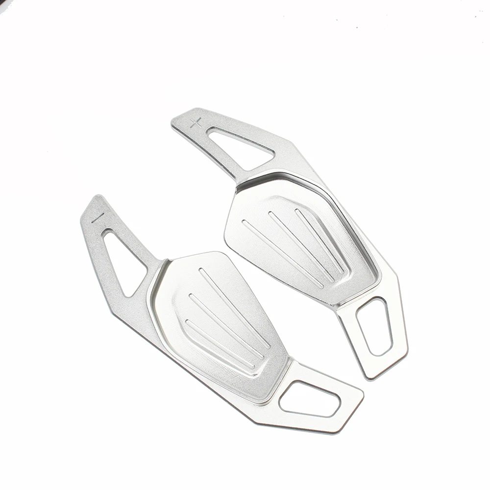 Premium Aluminum Car Steering Wheel Shifter Paddle Extension Sticker