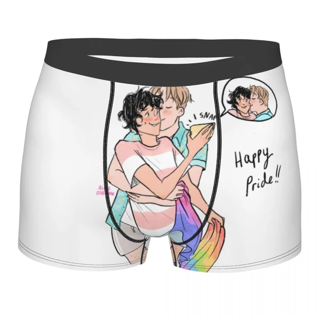 Heartstopper Lgbt Yaoi Underwear For Men Nick And Charlie Anime Boxer  Graphic Shorts Men With Breathable Fabric In S XXL Sizes From Lucianarose,  $11.14