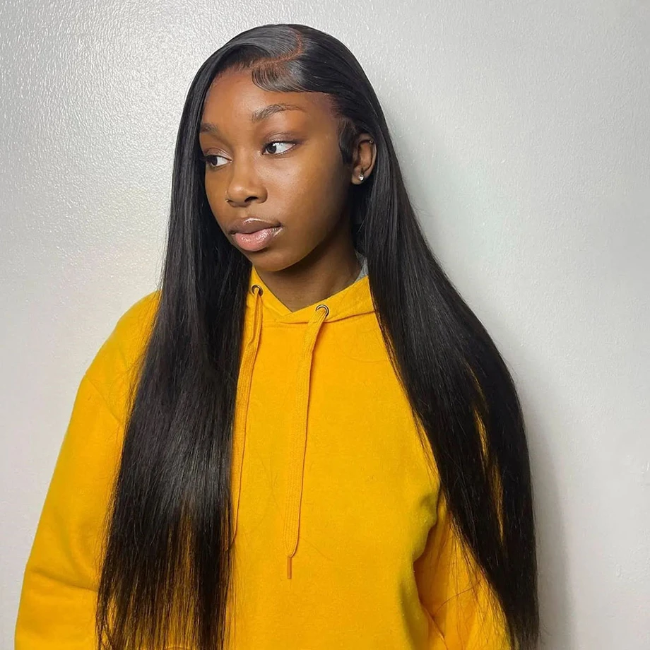 

Bone Straight 13x4 13x6 HD Transparent Lace Frontal Wig on Sale 30 Inch Pre Plucked Lace Frontal Glueless Wigs for Women Choice