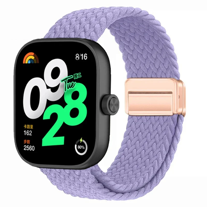 Adjustable Braided Solo Loop Nylon Bracelet Watchband Strap