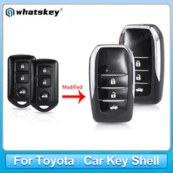 2/3 Button Modified Flip Key Shell For Toyota Camry Yaris Rav4 Corolla Prado Vios Highlander Replacement Remote Car key