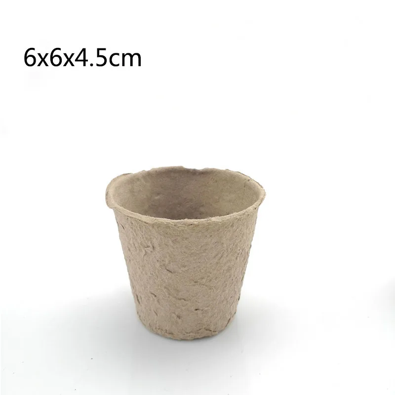 seed Nursery Cup growing pot Tray planter 50x Paper Biodegradable Eco-Friendly Garden Tools garden tools,seed starter tray,nursery pots,seedling tray,plant propagation pots
