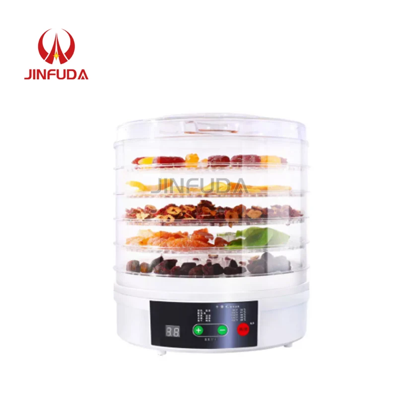 Home Fruit Dryer 5 Trays Home Fruit Dryer Adjustable Vegetable Food Dehydrator
