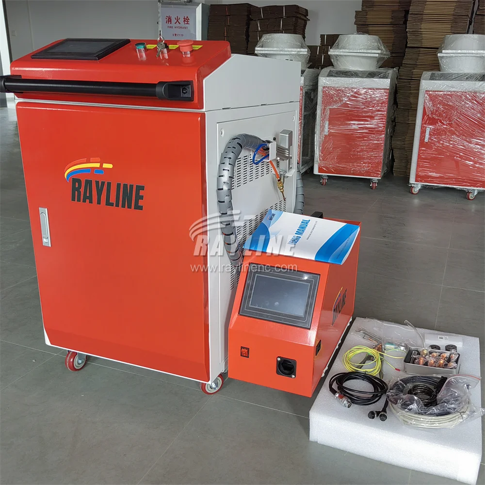 NEW 4 in1 Fiber Laser Welding Machine 1500W Handheld Laser Welding Cutting Cleaning for Stainless Steel Brass Metal 3