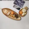 Nordic Decorative Tray Gold Pineapple Leaf Shape Serving Tray Jewelry Pallet Fruit Snack Dish Table Decoration Storage Organizer 3