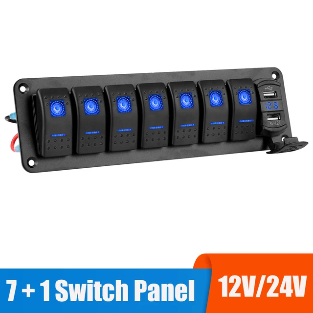 24V 12V Switch Panel: Your Ultimate Car Light Toggle Breaker