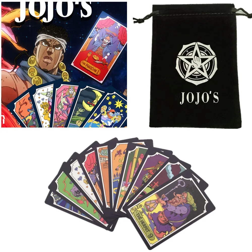 Adventure Anime Tarot, 31 JoJo Anime Tarot Cards JoJo Bizarre Adventure