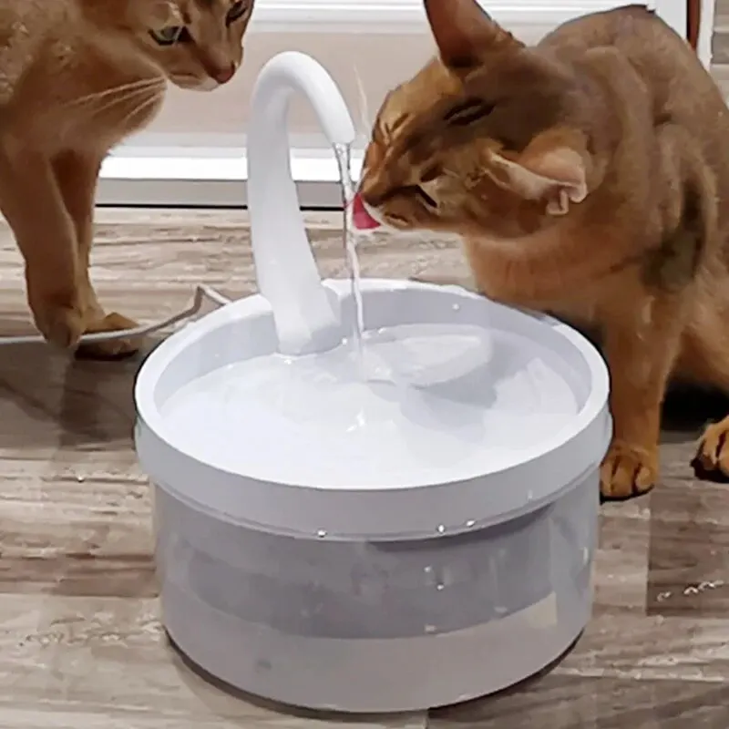 JIEBWCHA Kattenfontein | Elektrische Waterfontein Voor Huisdieren
