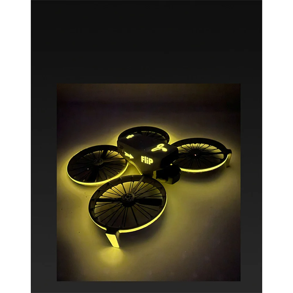 Luminous Sticker for DJI FLIP Drone Colorful Luminous Stickers Night Flight Safety Warning Anti-Scratch Protect Film Camera Part