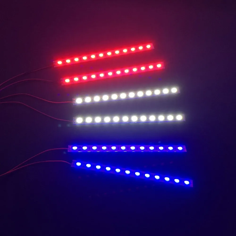 

4.8V-7V LED Chassis Dazzle Light Lamps Strip 165mm Chassis Light Lamps Plastic for 1/10 1/8 RC Car/Trx4 TRX-4 D90 D110