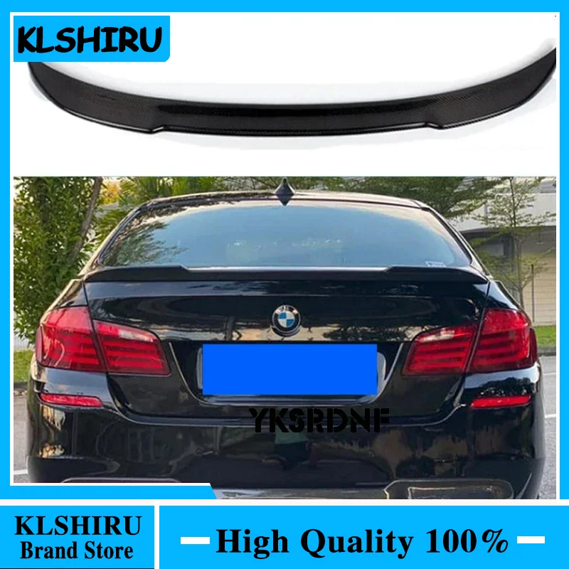 Per Bmw Serie 5 F10 F18/F10 M5 Berlina Cs Style Carbon Forged Carbon Spoiler Posteriore Tronco Ala 2009-2017