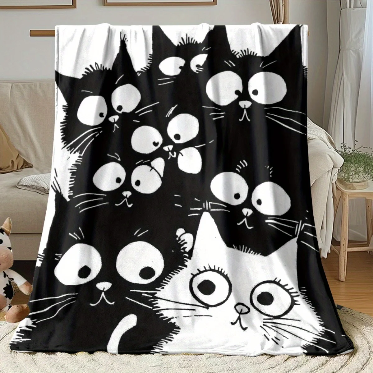 قطعة واحدة من بطانية الفانيلا خفيفة الوزن للغاية م...