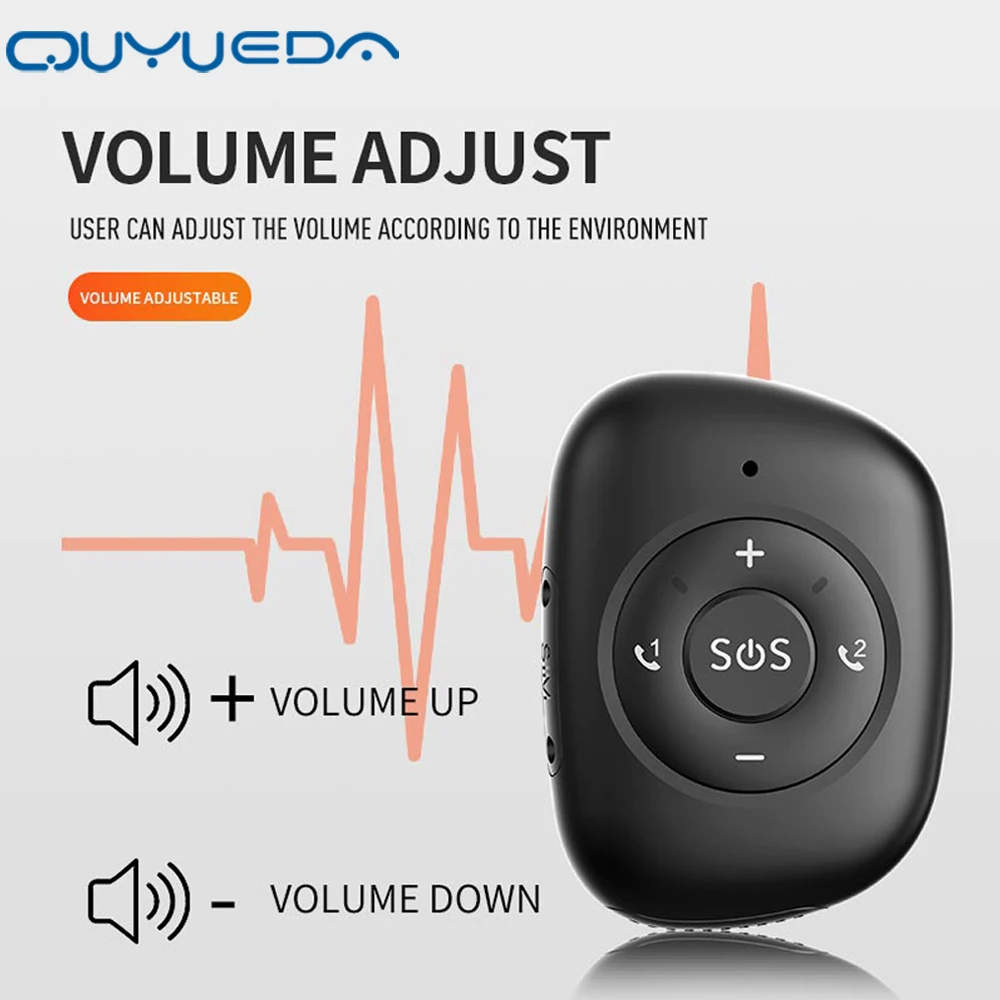 4G Anti-Loss GPS Pendant Tracker With SOS 2 Way Calling GEO Fall Alarm Fast Dial Found By Buzzer IP67 Waterprrof Tracking Device