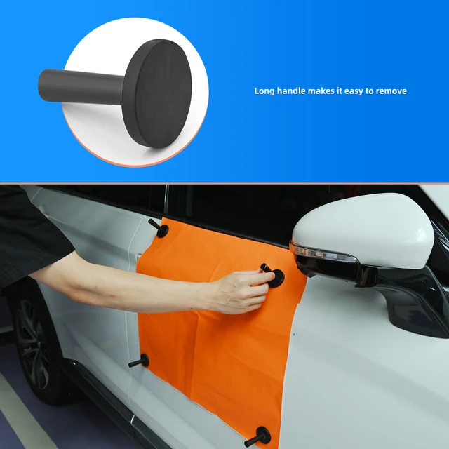 EHDIS Auto Glas Adsorption Patch Magnet Halter Werkzeug Set Vinyl Wrapping  Film Aufkleber Feste Silikon Dichtung Haus Fenster Reinigen Hilfe -  AliExpress