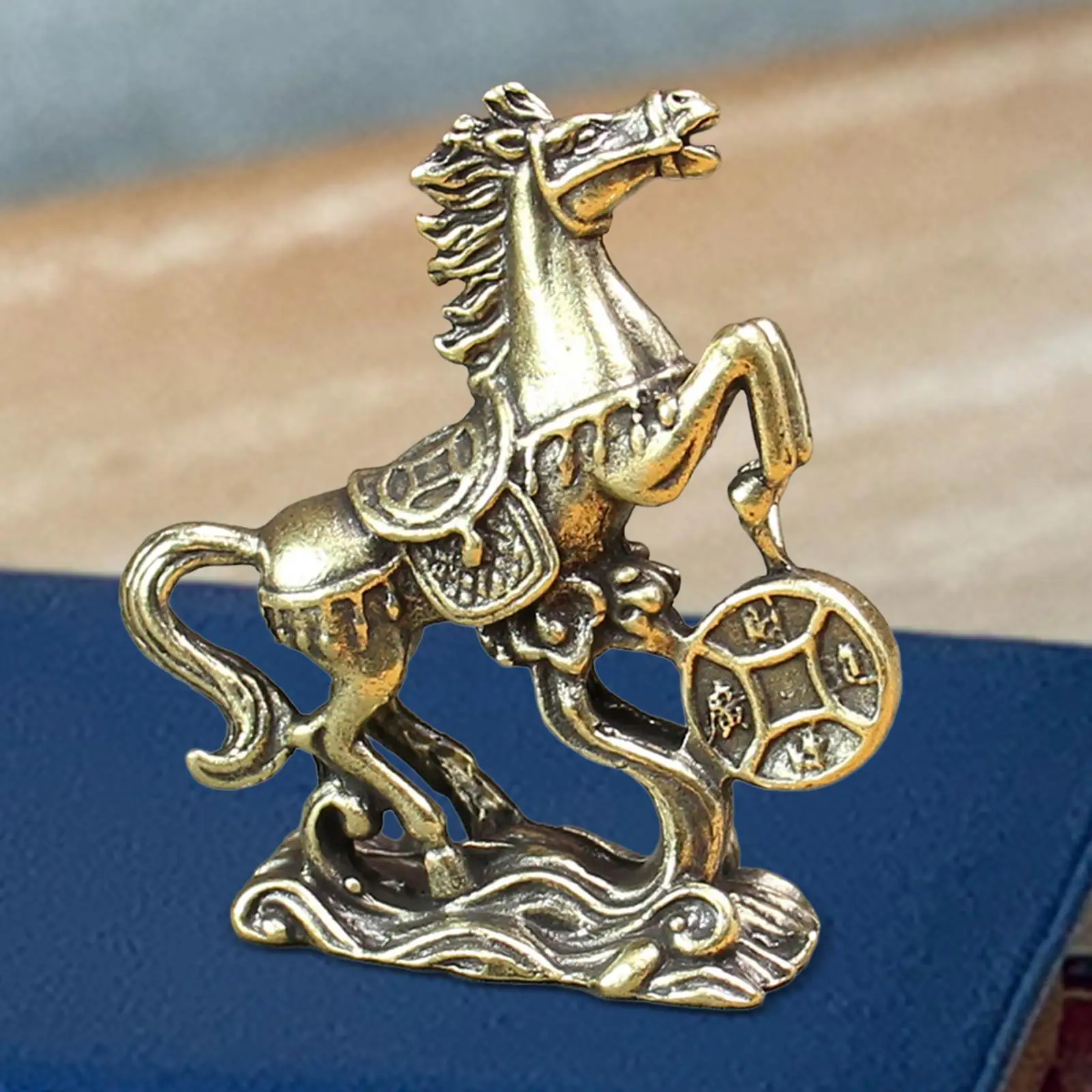 

Horse Figurine Collection Small Horse Ornament for Tabletop Living Room Home