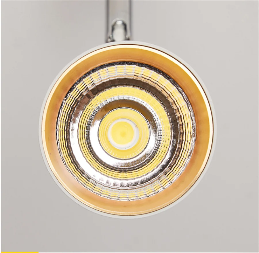 Nordic 10W Wooden COB LED Track Light Lamp Spot Rail Spotlight For Home  Clothing Store Exhibition Decor - AliExpress