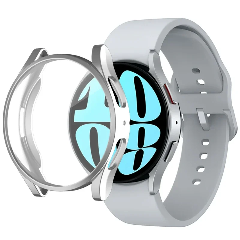 Premium Full Cover Protective Watch Case - Soft TPU Plating with Screen Protector and Anti-fall Design