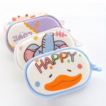 Spugna da bagno per bambini, asciugamano da bagno per bambini, spazzola per la pulizia dei cartoni animati per bambini piccoli neonati, massaggio per il lavaggio dei capelli con soffione doccia