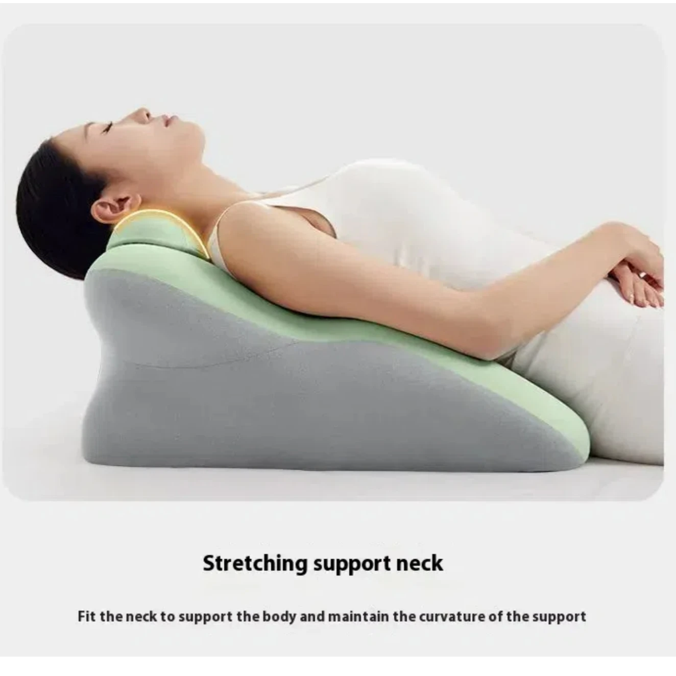 Bed Pillows for Stomach Sleepers,Cervical Pillow with -Snoring, Spinal &, Hand Washable Bedside for Back, Neck