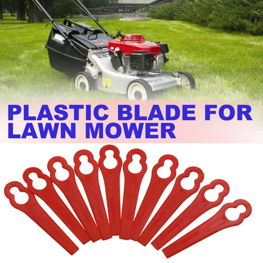 50/100pcs Plastic Blades Durable Garden Brush Cutter Blade Practical