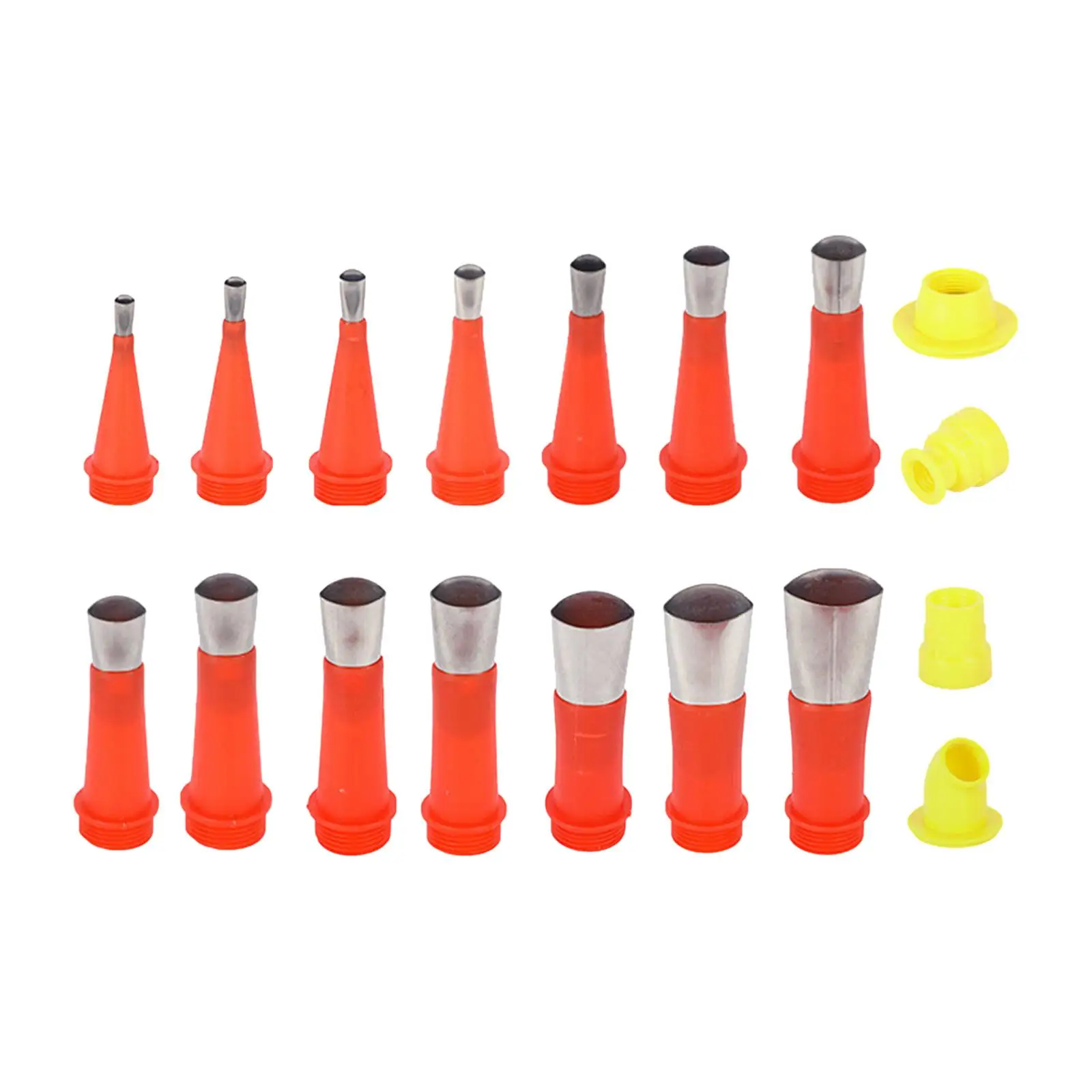 20Pcs Caulk Finishing Tools Nozzle Tips Reuse for Sink Joint Window Kitchen