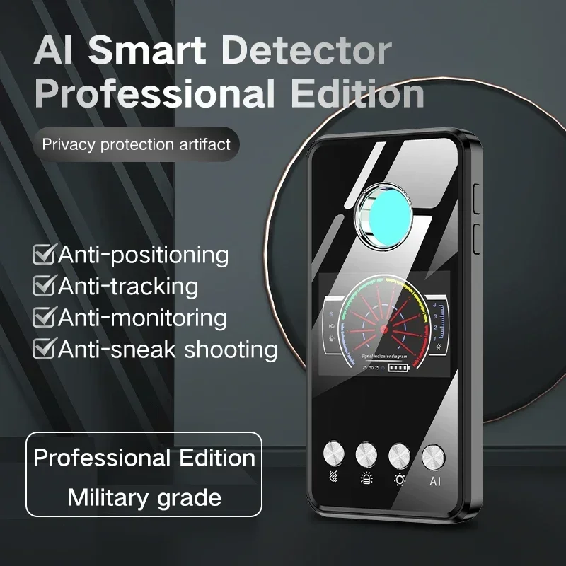 Laser Infrared Detector Signal GPS Tracker Mini Bug Finder Anti Spy Detector Wiretapping Wireless Cam Bug Gadget VS K18/K88/K98 hidden camera detector infrared camera detector camera detector signal detector