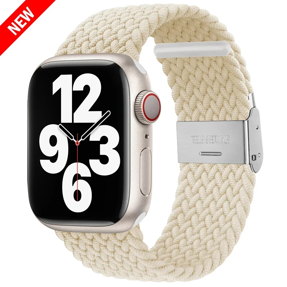 Braided Solo Loop Elastic Bracelet