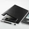PU Leather Clipboard A4 Conference Folder Writing Pad High Quality Padfolio A5 Foldable Clipboard With Storage 2