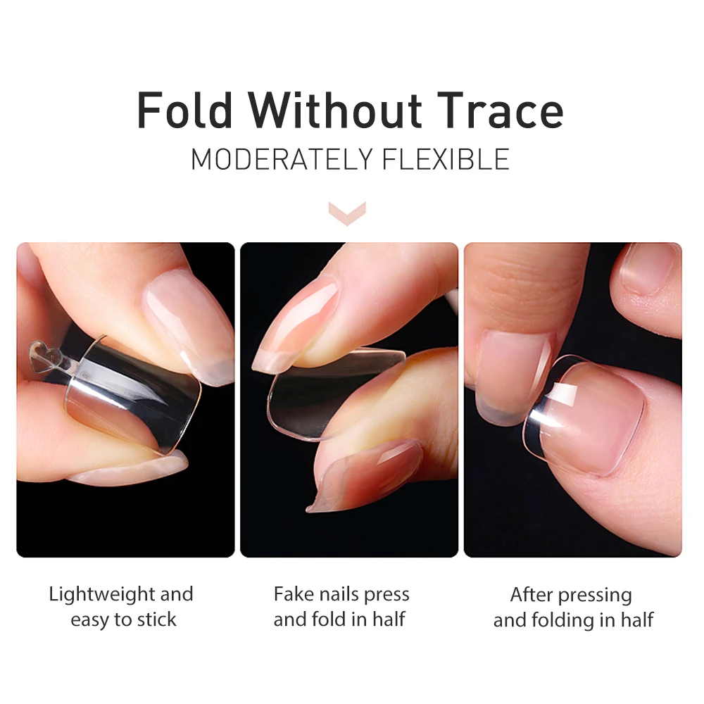 French Tip Stiletto Nails | French Tip Coffin Nails | Square French Tip  Nails - False Nails - Aliexpress