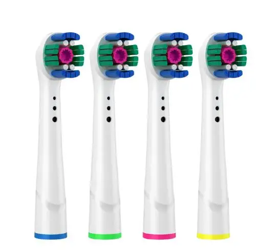 4pcs Electric Toothbrush Head Replaceable Brush Heads For Oral B Electric Advance Pro Health Triumph 3D Excel Vitality 18A