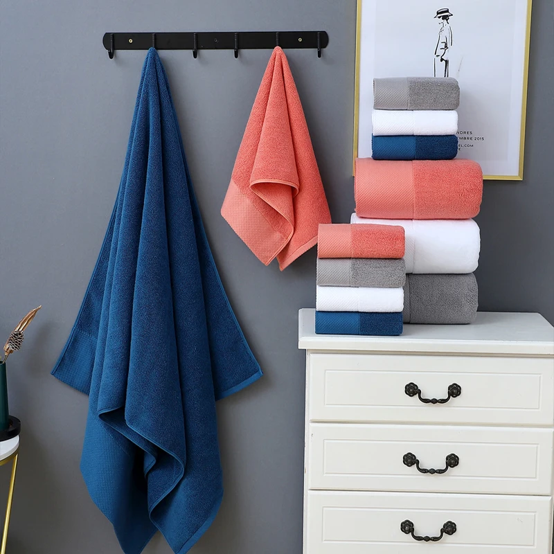 Extra-Large Thick Cotton Bath Towel 2