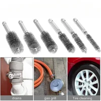 New 8-19mm Wire Tube Machinery Cleaning Brush Rust Cleaner Washing Polishing  For Automotive Manufacturing Processing Industry 2