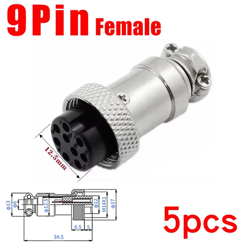 9Pin Female