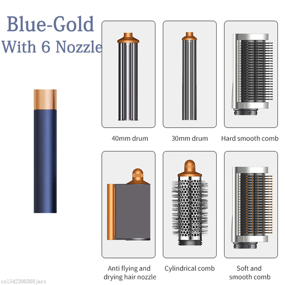 6 in 1 Blue Gold