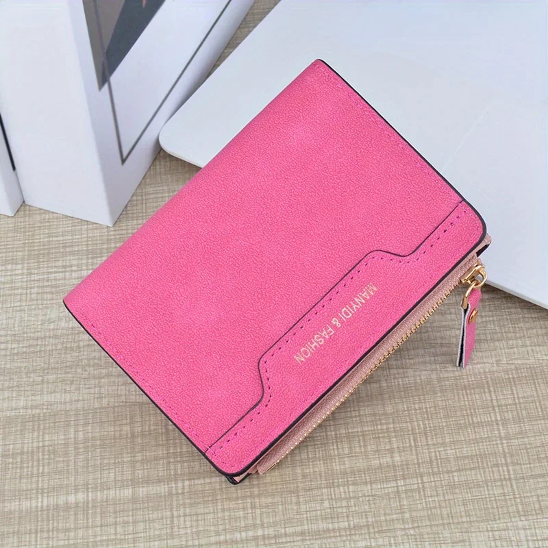 Sleek Minimalist Women's Wallet - Chic Coin Purse & Compact Card Holder