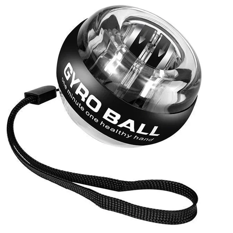 LED Gyroscopic Ball Autostart Range Gyro Power Wrist Ball Self Start Fitness Exercise Equipment Arm Hand Muscle Strength Trainer gyro ball gyro wrist ball power ball