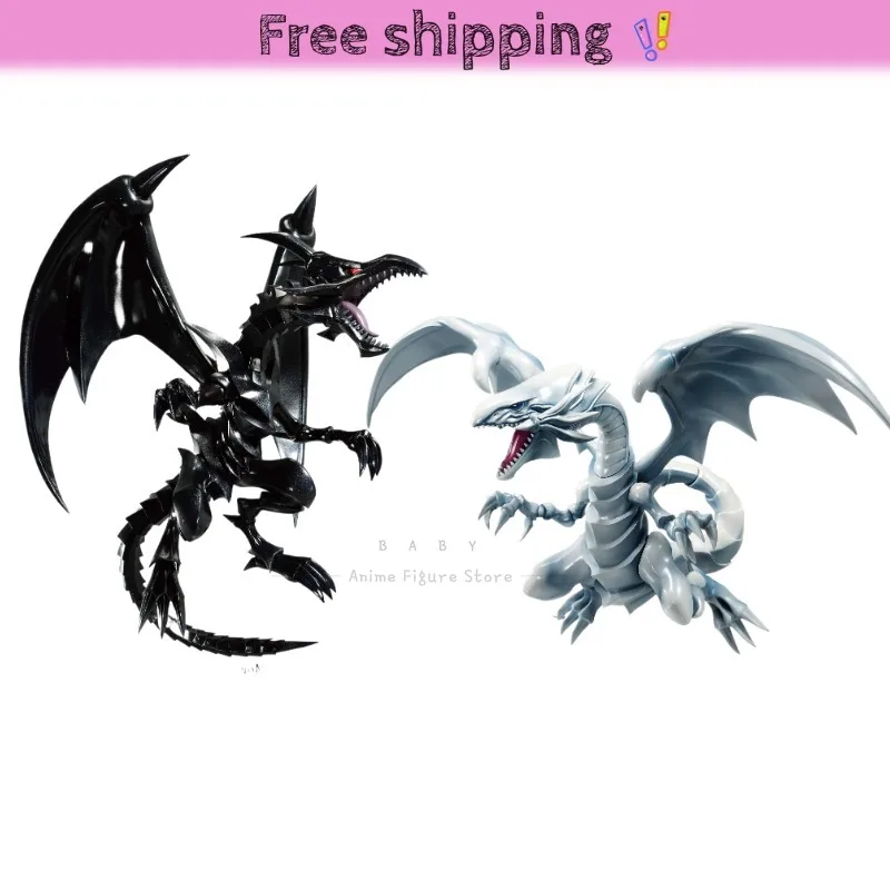 Original BANPRESTO Yu-Gi-Oh! Duel Monsters Black Dragon with Crisis Eyes Anime Figure