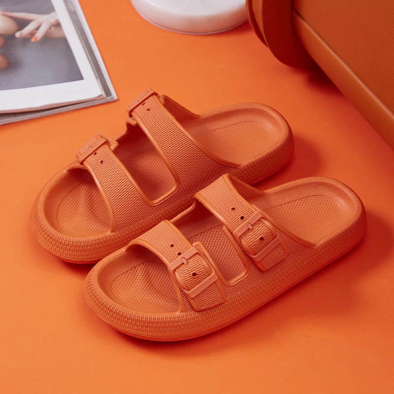 Women's Two Straps Platform Slides - true deals club