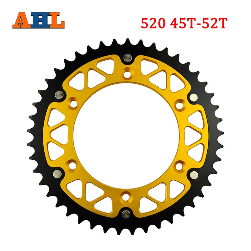 

Motorcycle 45T 46T 47T 48T 49T 51T 52T Rear Sprocket For SUZUKI RM125 RM250 DR250 DRZ250 DR-Z250 DR350 RMZ250 RM-Z250 RMX250