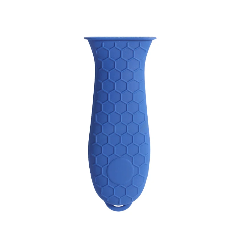 Pot Handle Cover 1~5PCS Silicone Honeycomb Hot Holder For Cast Iron Skillets Pans Grip Sleeve