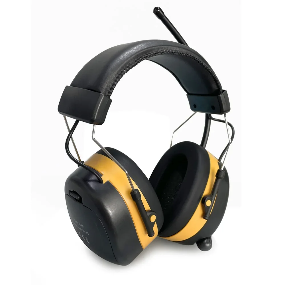 Noise Cancelling Headphones FM/AM/DAB Radio Noise Canceling Headphones NRR 30dB Suitable for Gardening/Factory/Hunting Hearing Protection Headphones