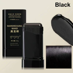 Instant Gray Hair Concealer Stick - Portable Touch - Up Color Applicator (Black)