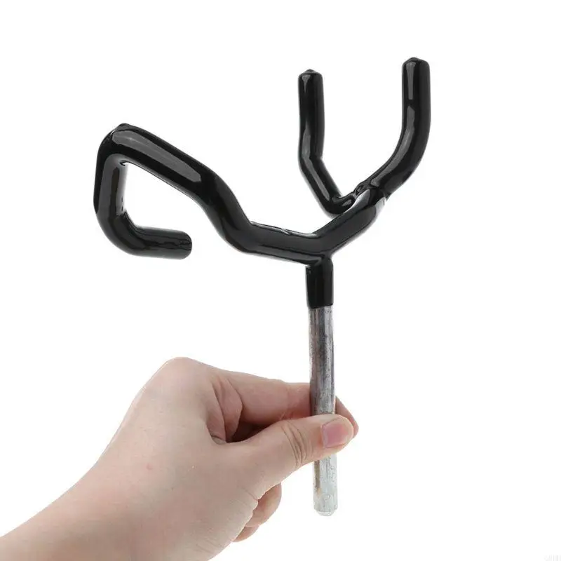 G8DD Easy Hood Boompole Holder 3-1/2 Support Holder Coated to Protect your Boom Pole