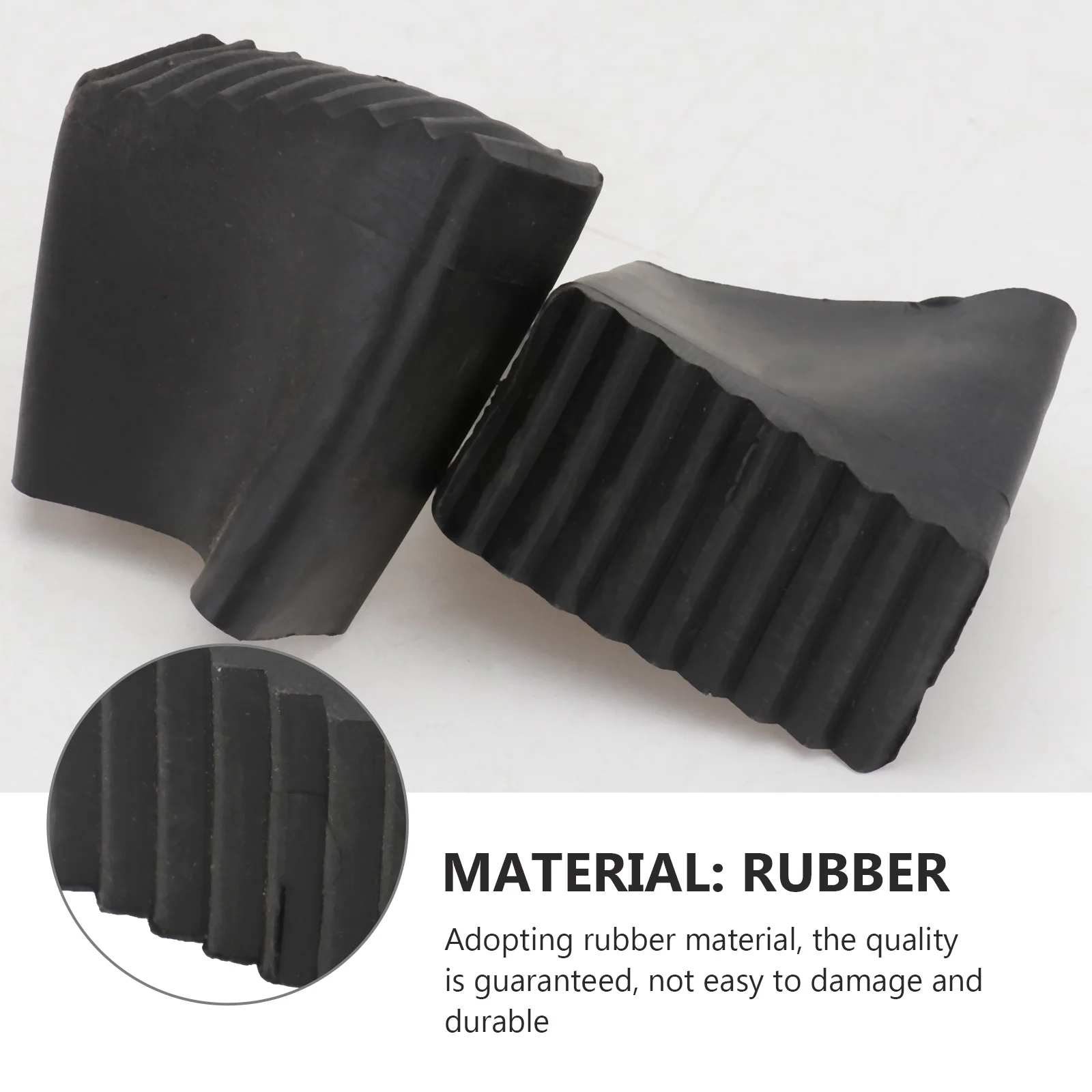 Household Ladder Non-slip Pads Gold Bumper For Home Ladder Accessories Black