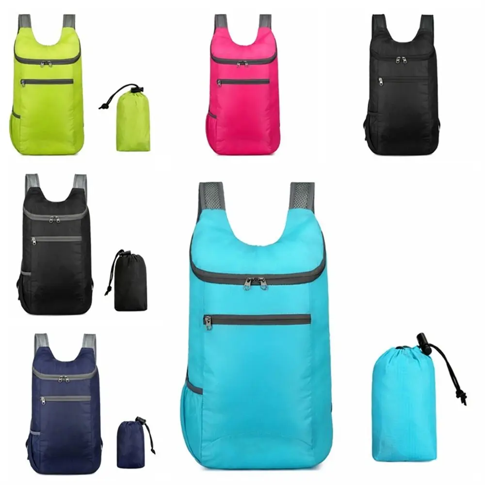 Daypack Waterproof Folding Backpack Ultralight 15L Packable Backpack Foldable Camping Backpack for Hiking Cycling