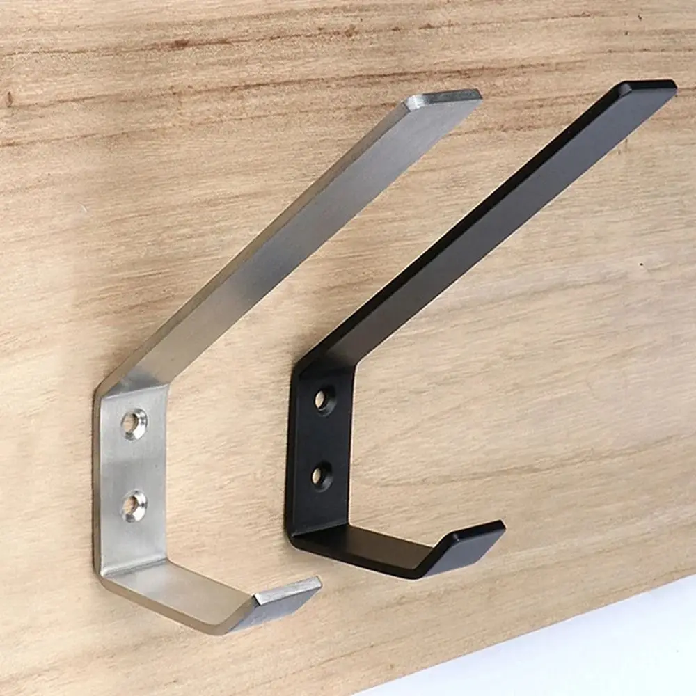 Wall mount hook in use with bags and keys